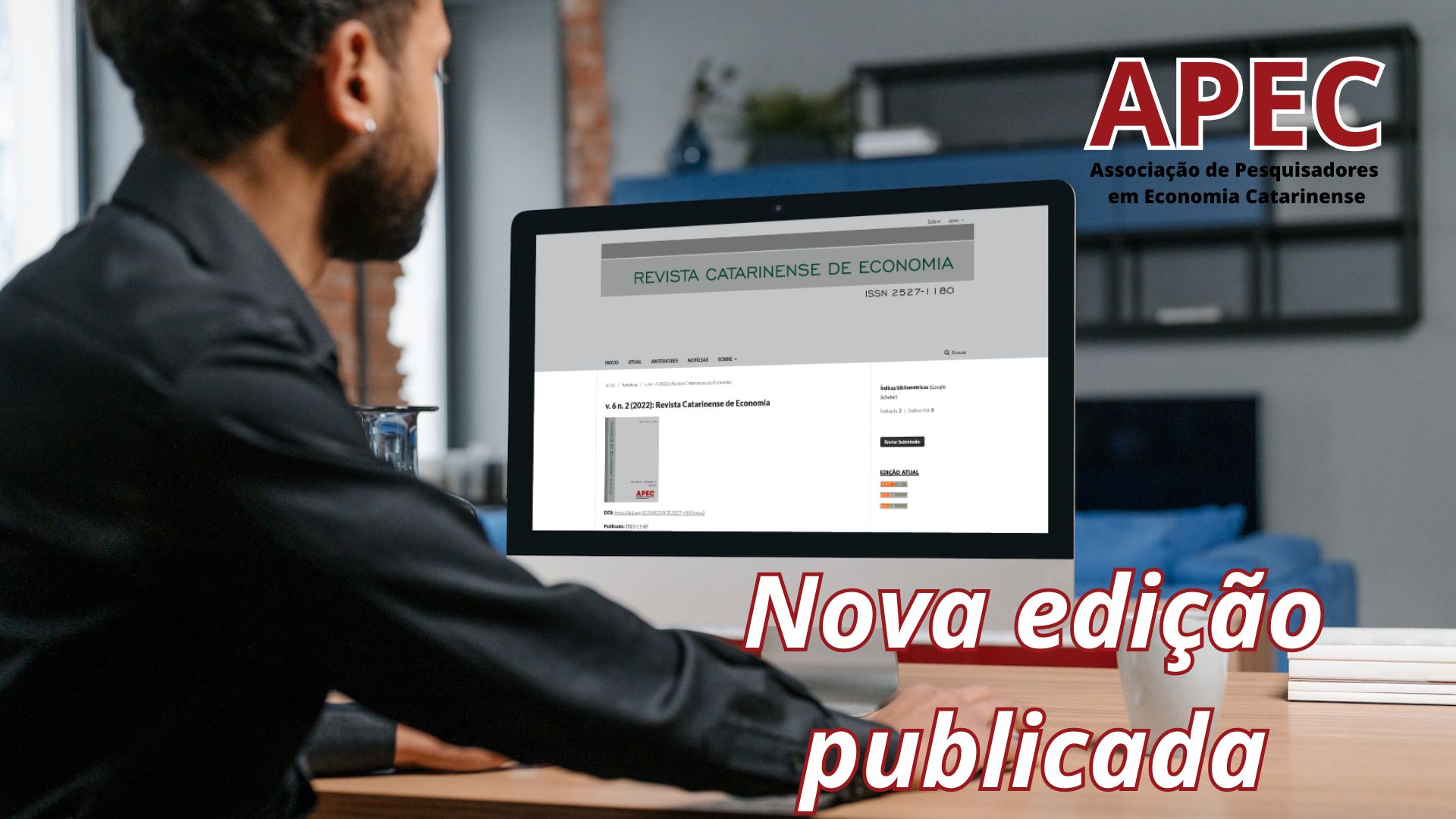 Revista Catarinense de Economia publicou uma nova
